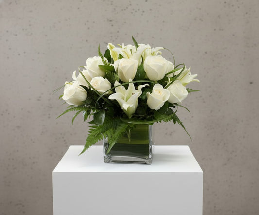 Calm Solace - vase floral arrangements
