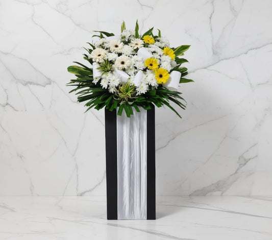 🕊️ Cherished Soul -  Sympathy Flower Stand