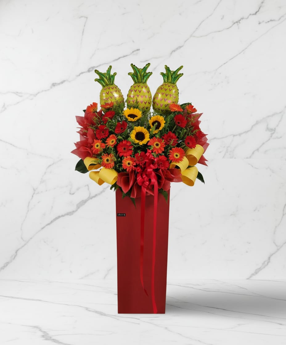 Triple Heng Ong Huat! Grand Opening Floral Stand